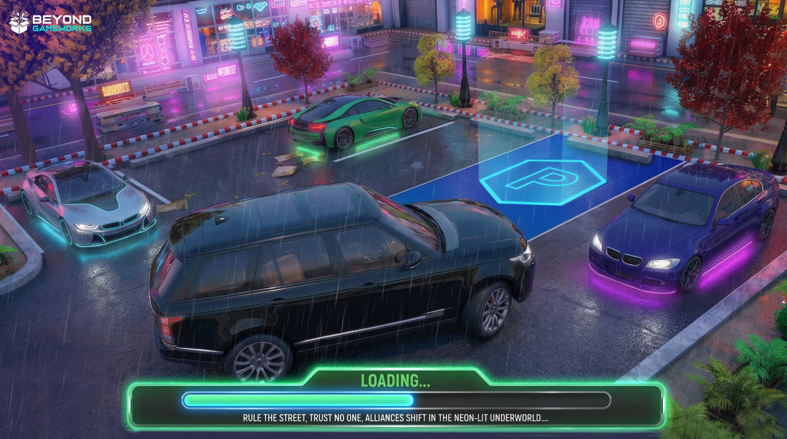 Mafia Car Parking - 3